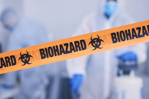 Professional Biohazard technician working in Pinehurst, NC